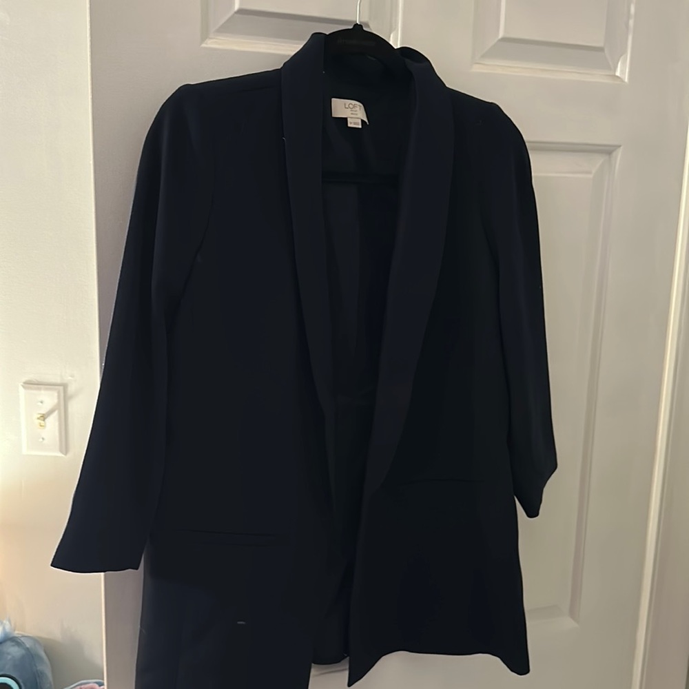 Loft PETITE Navy Blazer